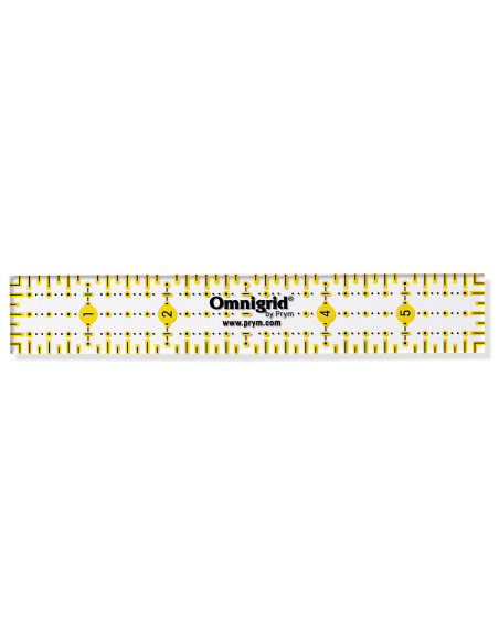 Omnigrid patchwork ruler 1 x 6 inch