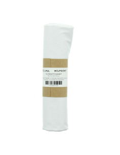 Waterproof PUL fabric piece 50 x 70 cm - White