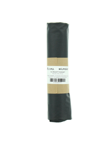 Waterproof PUL fabric piece 50 x 70 cm - Black