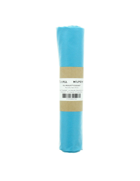 Waterproof PUL fabric piece 50 x 70 cm - Turquoise blue