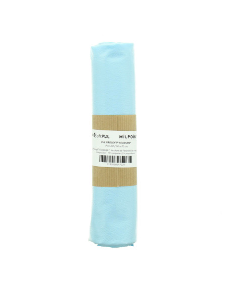 Waterproof PUL fabric piece 50 x 70 cm - Sky blue