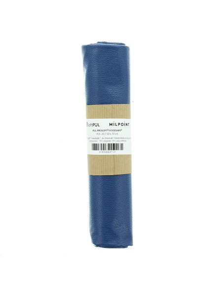 Waterproof PUL fabric piece 50 x 70 cm - Navy blue