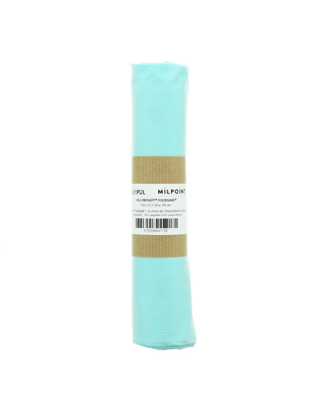Waterproof PUL fabric piece 50 x 70 cm - Light blue
