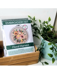 Embroidery Kit - Floral Harvest 2