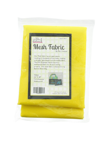 Mesh fabric exterior - Yellow