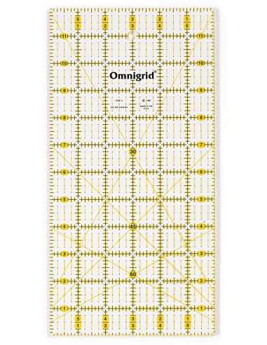 Omnigrid Patchwork Ruler 6 x 12 inch