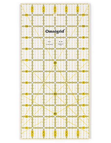 Omnigrid Patchwork Ruler 6 x 12 inch