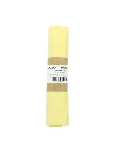 Waterproof PUL fabric piece 50 x 70 cm - Pale Yellow