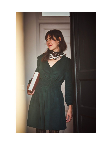 Sifnos blouse, skirt, and dress pattern - Ikatee
