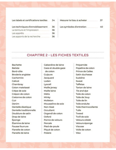 Book the fabric guide