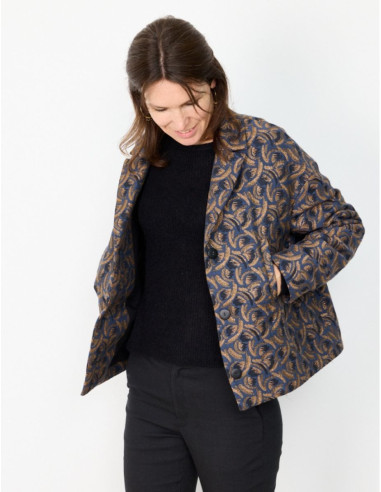 Flow Oversized Coat or Jacket Pattern - Atelier Scämmit