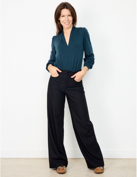 California Wide-Leg Pants Pattern - Atelier Scämmit