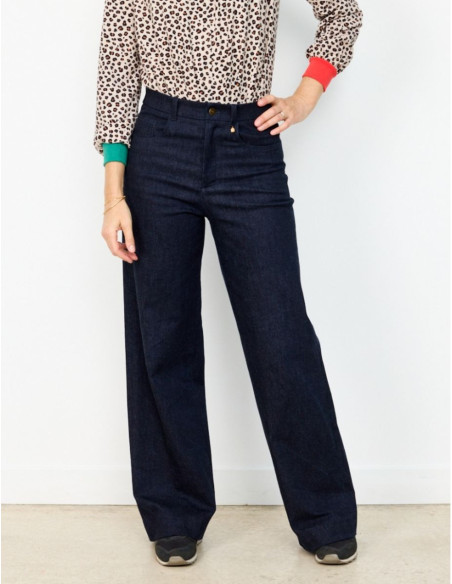 California Wide-Leg Pants Pattern - Atelier Scämmit