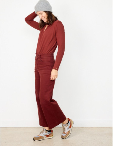 California Wide-Leg Pants Pattern - Atelier Scämmit