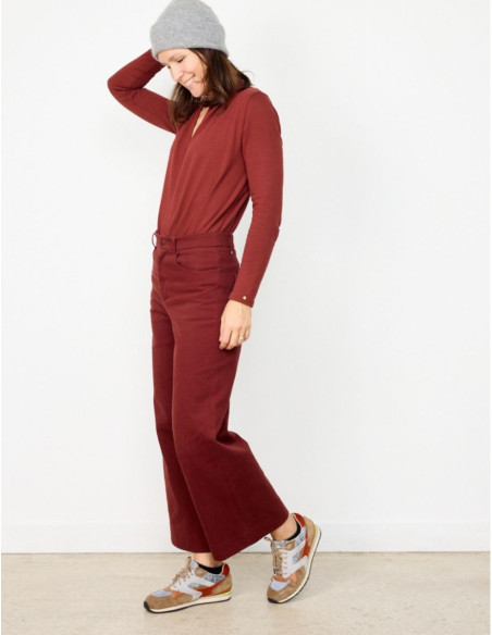 California Wide-Leg Pants Pattern - Atelier Scämmit