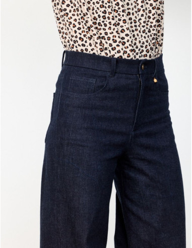 California Wide-Leg Pants Pattern - Atelier Scämmit