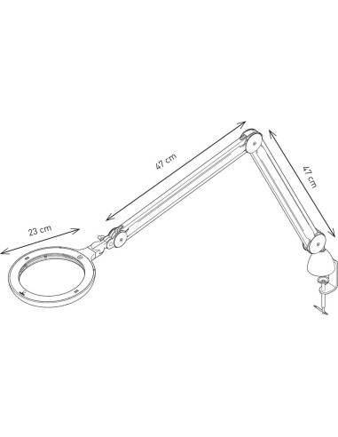 Daylight Omega 7 magnifying lamp
