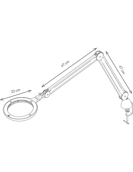 Daylight Omega 7 magnifying lamp