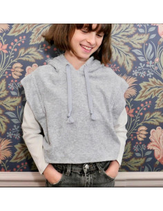 Flat braided cord for sweatshirt - Nile Green 2