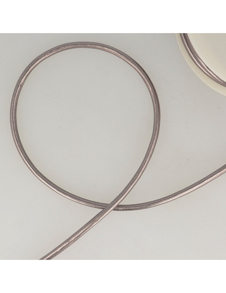 Metal-like cord - Dark gray