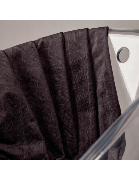 Dandy Velvet Black Velvet Fabric - Atelier Brunette