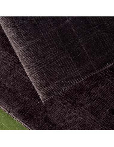 Dandy Velvet Black Velvet Fabric - Atelier Brunette