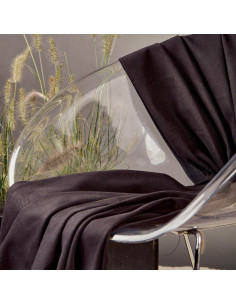 Black cotton gabardine fabric - Atelier Brunette 2