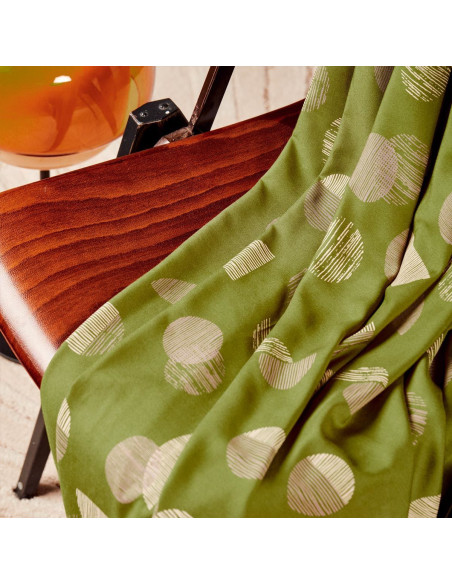 Viscose fabric Jane Matcha Leaf - Atelier Brunette
