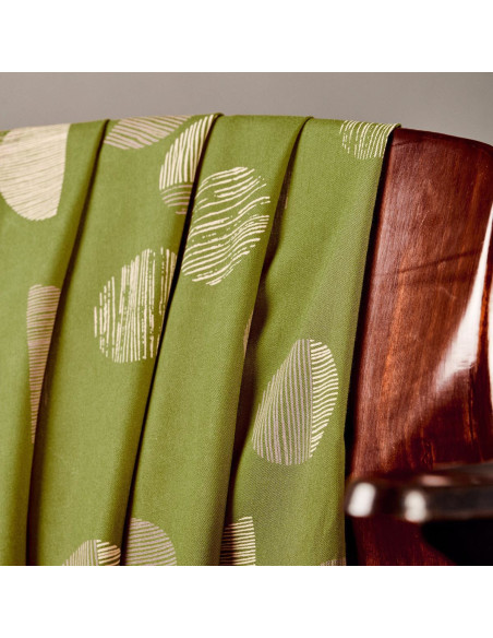 Viscose fabric Jane Matcha Leaf - Atelier Brunette