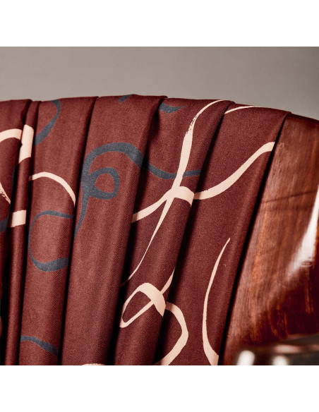 Viscose fabric Misty Rust - Atelier Brunette