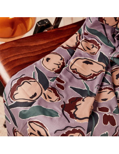 Viscose fabric Peony Divine Parma - Atelier Brunette