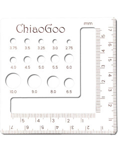 ChiaoGoo needle gauge