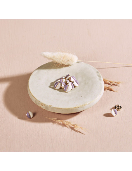 Wink Off-White Button - Divine Parma