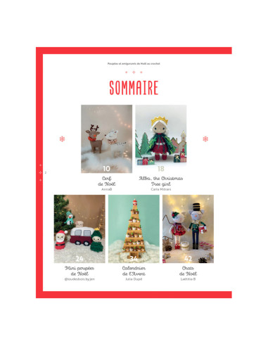 Book of Christmas Dolls and Amigurumis in Crochet
