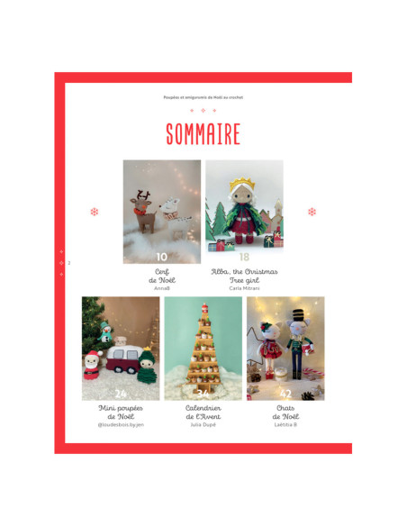 Book of Christmas Dolls and Amigurumis in Crochet