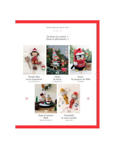 Book of Christmas Dolls and Amigurumis in Crochet