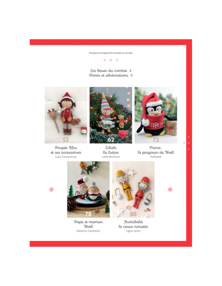 Book of Christmas Dolls and Amigurumis in Crochet