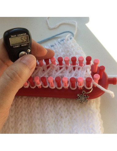 Digital row counter ring