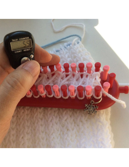 Digital row counter ring