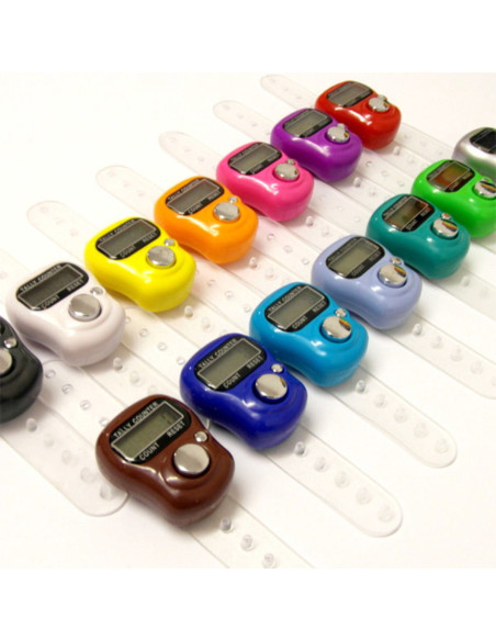 Digital row counter ring