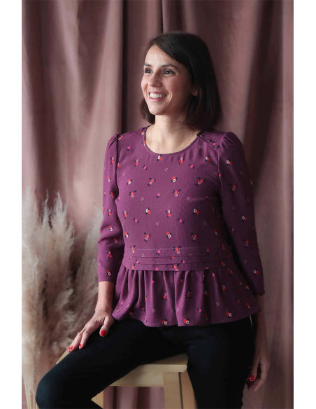 Rêverie Viscose Crepe Fabric - Lise Tailor
