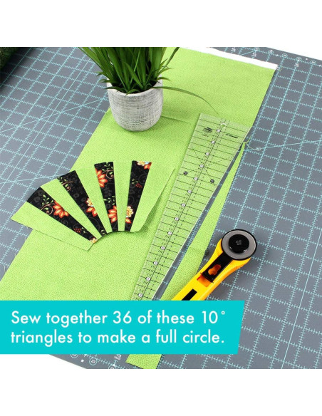 10° Triangle Ruler Creative Grids