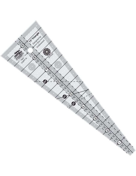 15° Triangle Ruler Creative Grids
