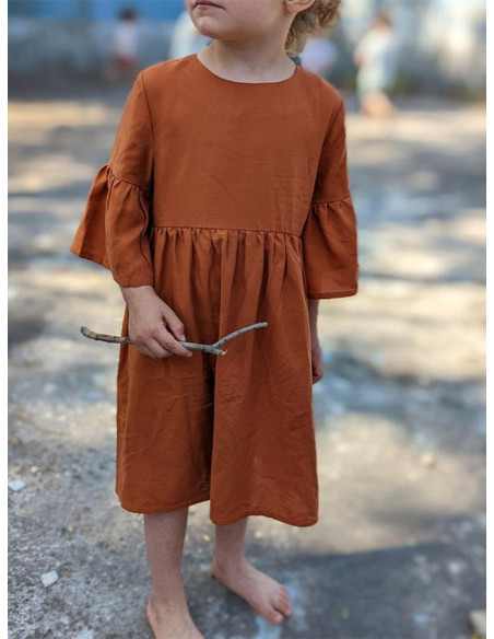 Bohemian Dress Pattern Linotte - Marmaï Patterns