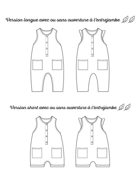 Pinson Jumpsuit Pattern - Marmaï Patterns