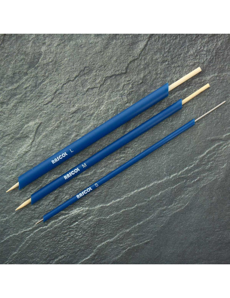 Tool for turning cords and fabric strips Rascol