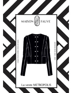 Metropolis Jacket Pattern - Maison Fauve 2