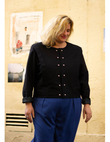 Metropolis Jacket Pattern - Maison Fauve