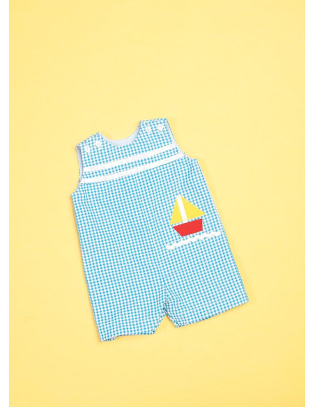 Overall, dress, and diaper cover pattern for babies - Butterick 6905