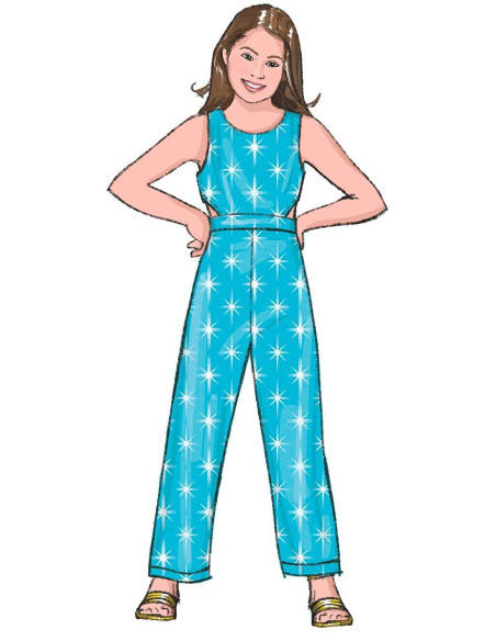 Dress, romper, and jumpsuit pattern - Butterick 6908
